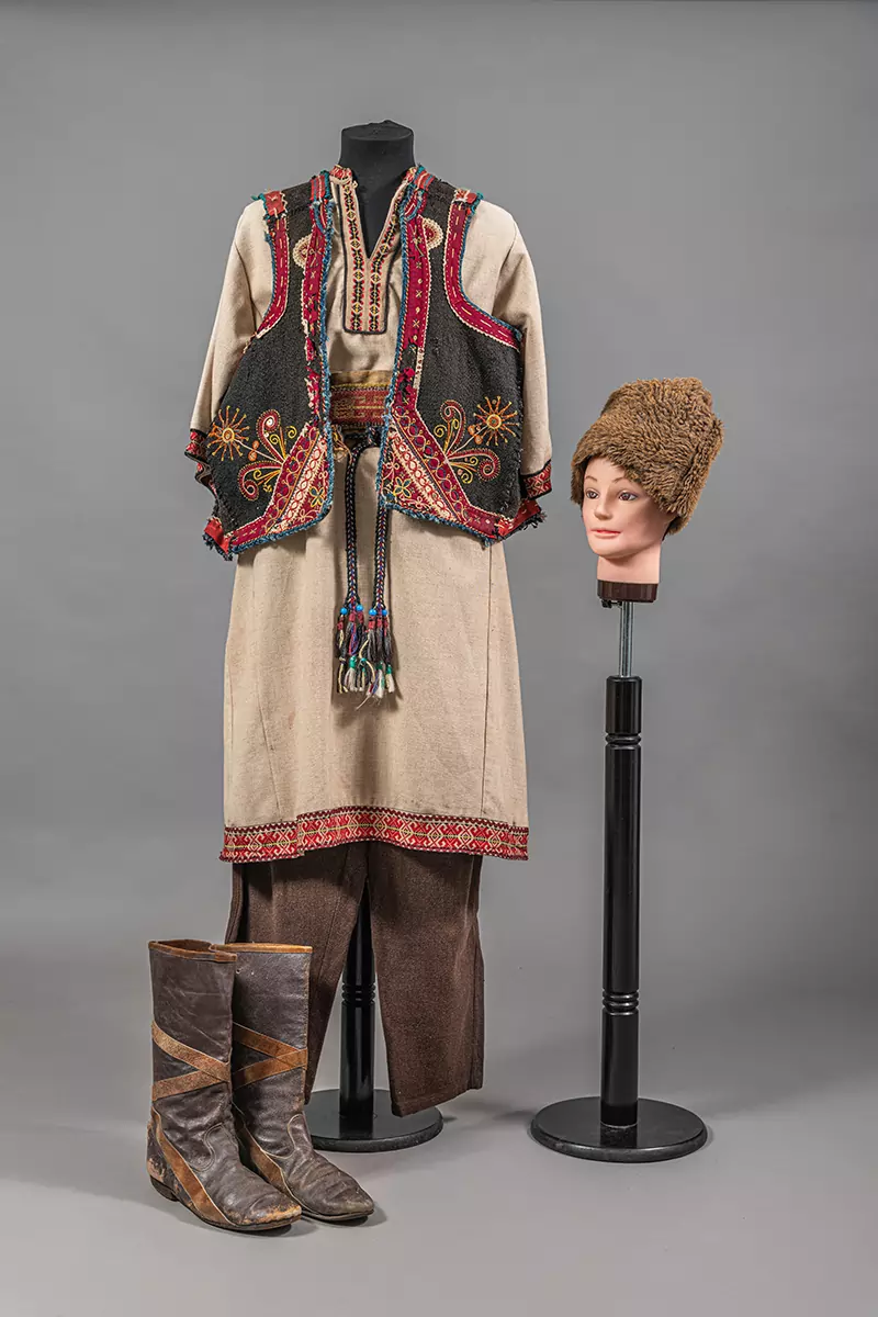 Man´s ethno costume, end of XIX century 