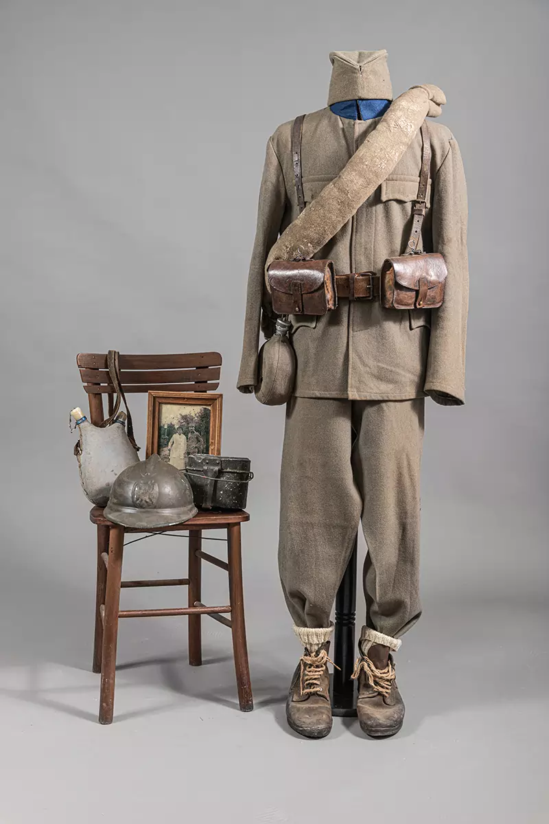 Costume of Serbian soldier in WWI